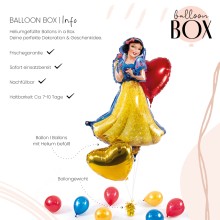 Heliumballon XXL in a Box - Schneewittchen