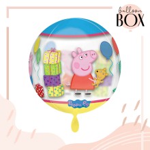Heliumballon in a Box - Peppa Pig