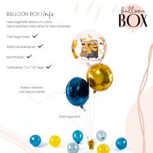 Heliumballon in a Box - Minions