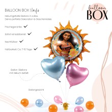 Heliumballon XXL in a Box - Vaiana