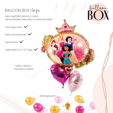 Heliumballon XXL in a Box - Disney Princesses
