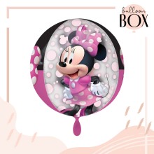 Heliumballon in a Box - Minnie Maus Forever