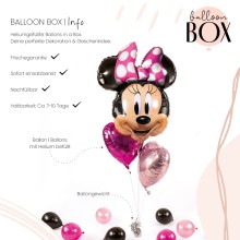 Heliumballon XXL in a Box - Minnie Mouse Forever