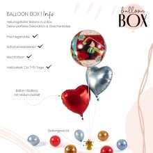 Heliumballon in a Box - Mulan