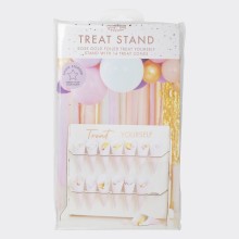 1 food cones treat stand