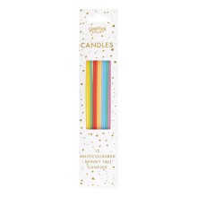12 Candles - Multi Coloured Tall