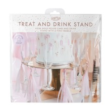 1 Treat Stand - Cake and Drink stand with Tassels