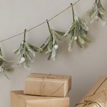 1 Foliage Garland - Mistletoe Sprigs