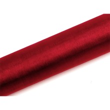 1 Organzastoff - 16cm - Rot