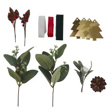 1 Wrap Kit Accessory Pack - Ribbon, foliage and tags