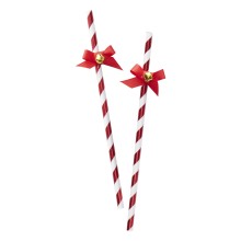 10 Straws with Bells