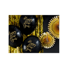 6 Motivballons - Ø 30cm - Happy New Year