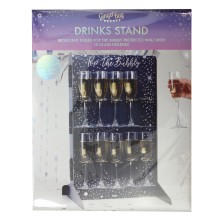 1 Prosecco Wall - Pop The Bubbly - Iridescent Foiled