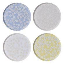 Paper Plates - Mixed pack of Blossom Print Paper Plates