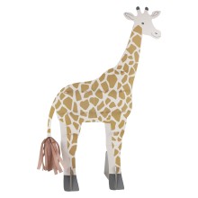 1 Treat Stand - Giraffe Shaped Donut Stand with Tissue Tassel Tail