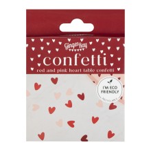1 Confetti - Coloured Hearts