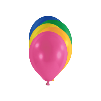 8Stk Luftballons Tierfiguren bunt Folatex 